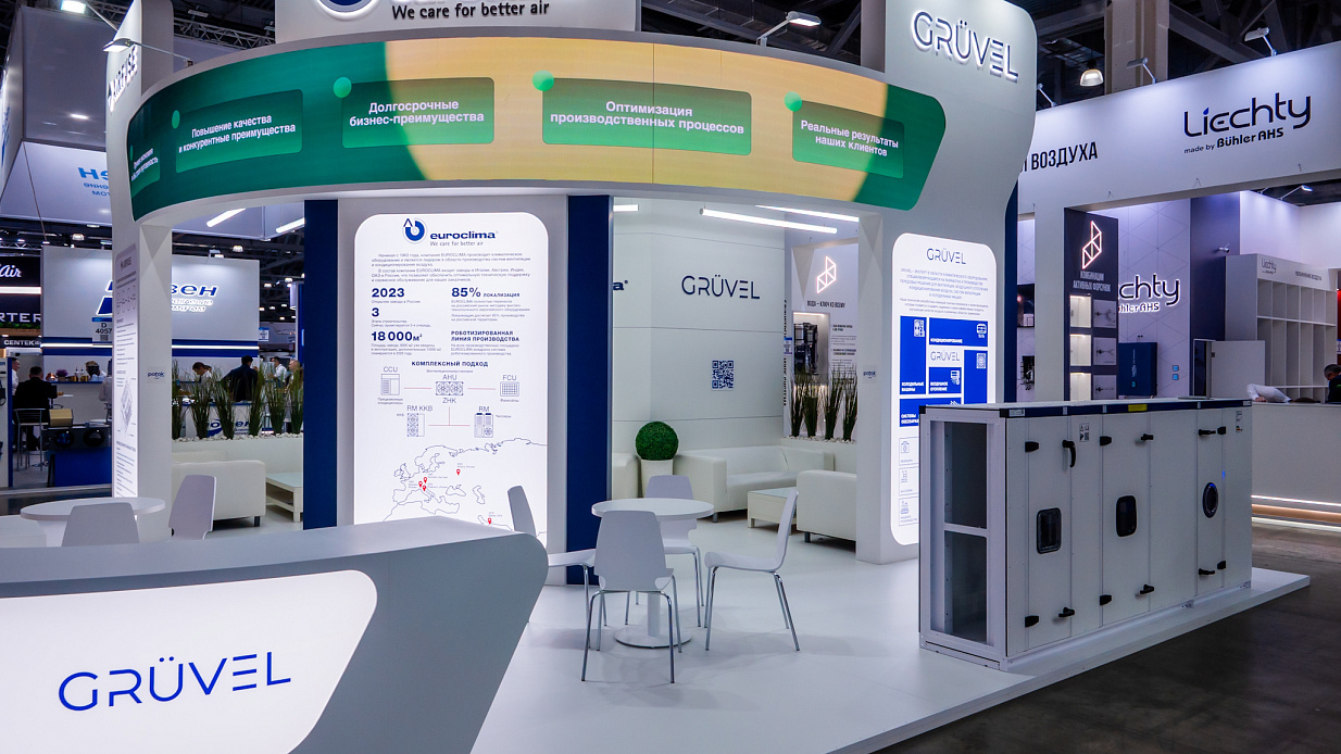 Дизайн-проект и застройка стенда «Euroclima, Aquaflame/ AirVent-2026» - фото 10