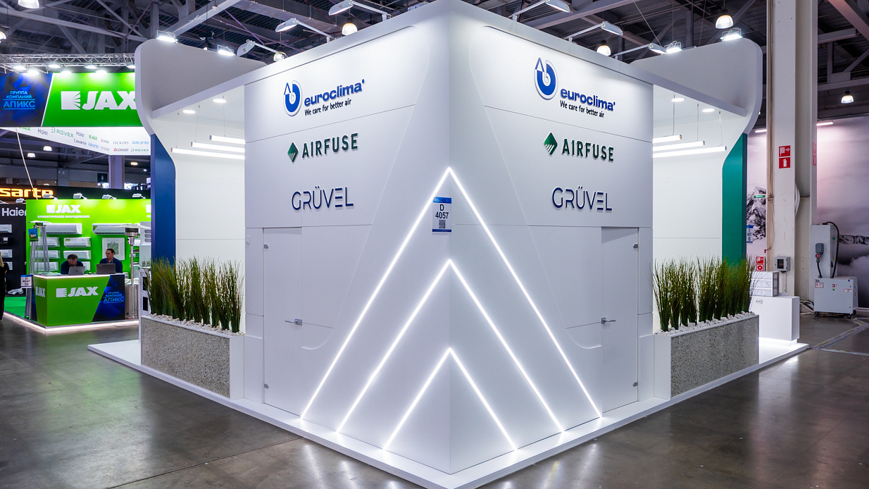 Дизайн-проект и застройка стенда «Euroclima, Aquaflame/ AirVent-2026» - фото 4