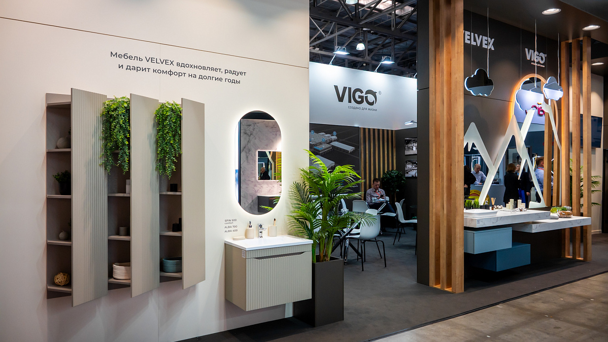 Дизайн-проект и застройка стенда «VIGO, Mosbuild - 2025» - фото 5