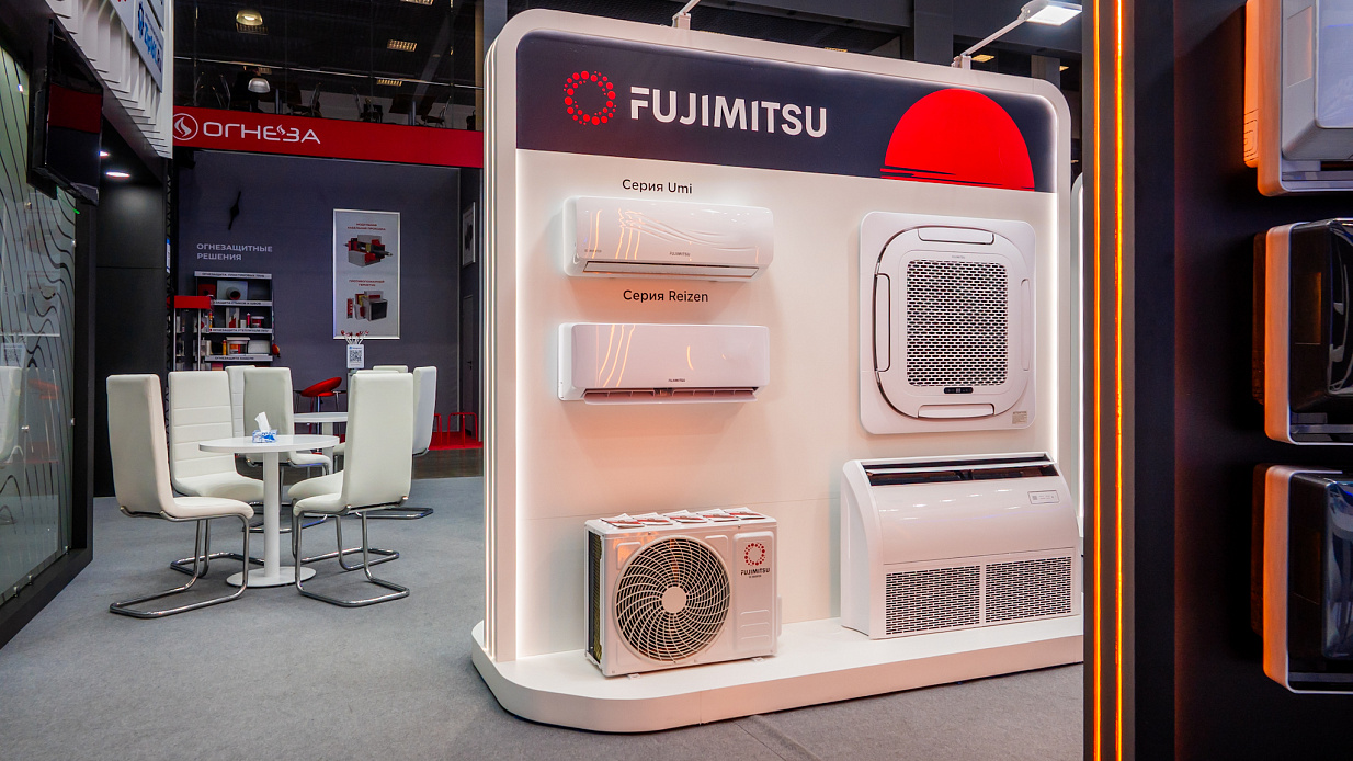 Дизайн-проект и застройка стенда «Девятый вал, Aquaflame/ AirVent-2026» - фото 8