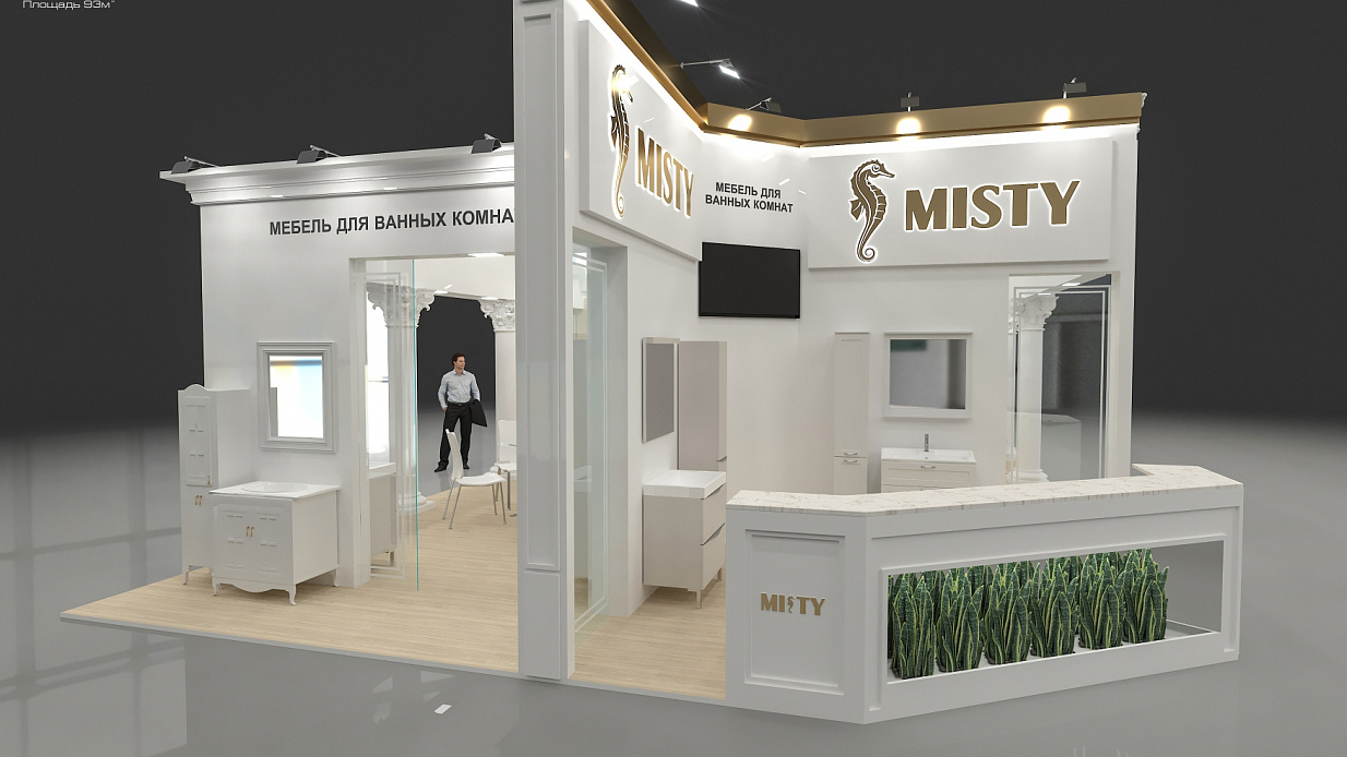 Дизайн проект стенда «Misty, Mosbuild - 2019» - фото 3