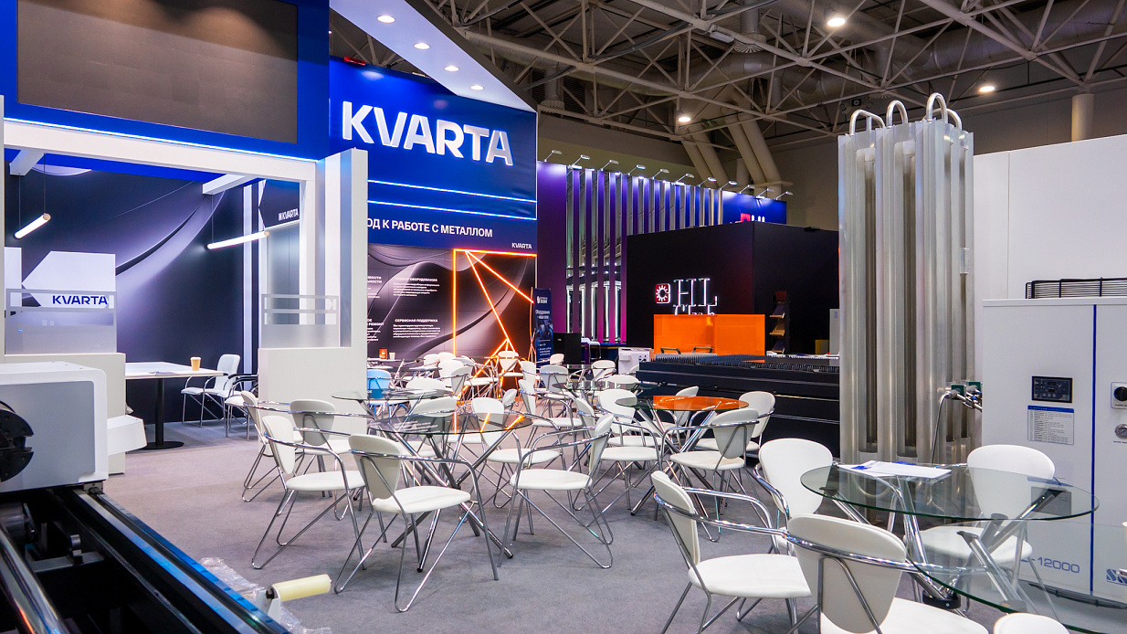 Дизайн-проект и застройка стенда «Кварта, Металлообработка-2025» - фото 6