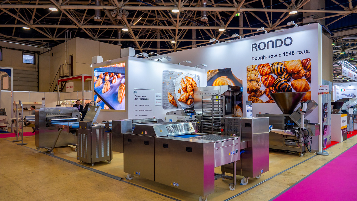 Стенд для «RONDO, Modern Bakery Moscow | Confex-2025»