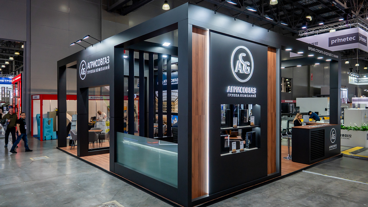 Дизайн-проект и застройка стенда «Агрисовгаз, Mosbuild - 2026» - фото 3