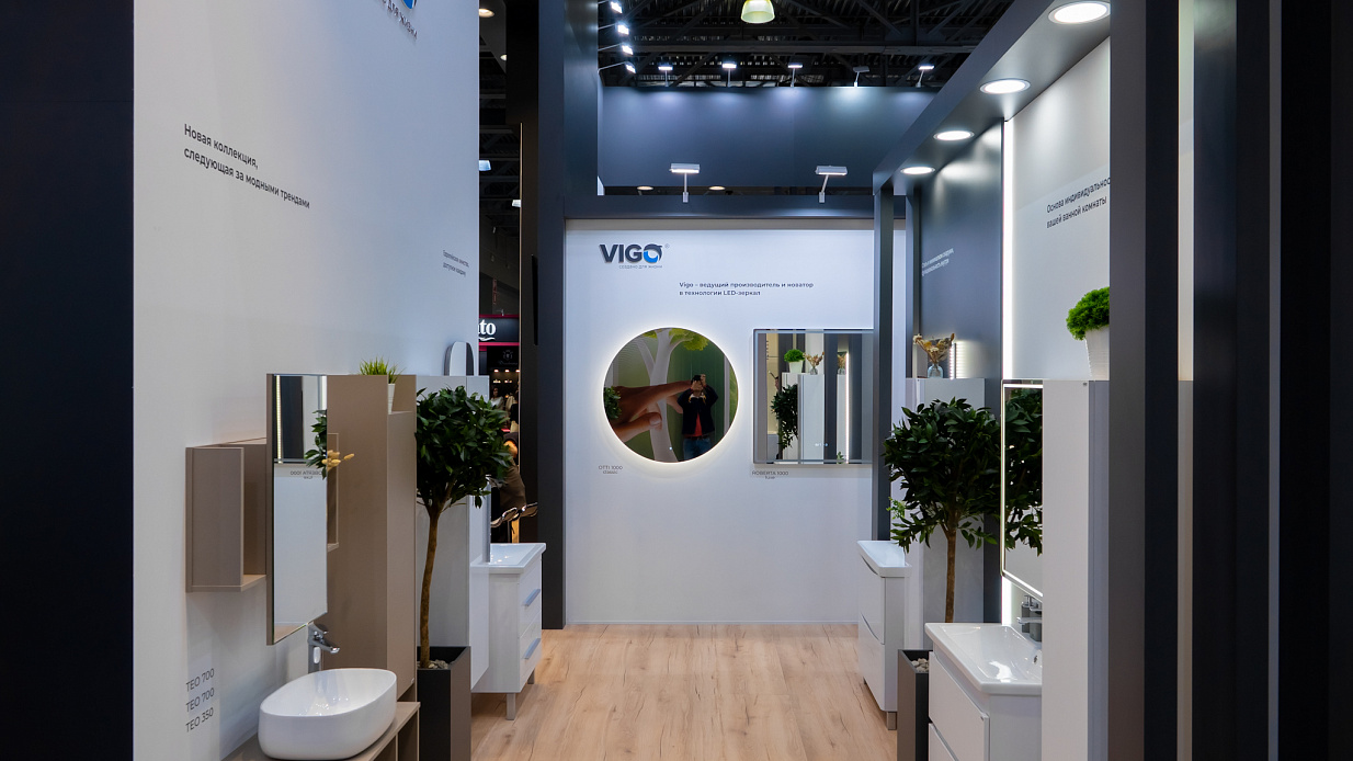 Дизайн-проект выставочного стенда «VIGO, Mosbuild-2023» - фото 5