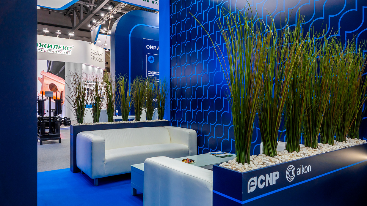 Дизайн-проект и застройка стенда «CNP, Aquaflame/ AirVent-2026» - фото 2