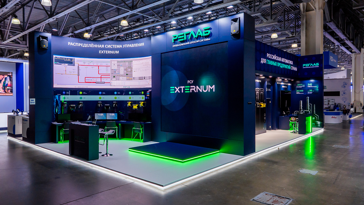 Дизайн-проект и застройка стенда «Прософт системы, Нефтегаз-2026» - фото 6