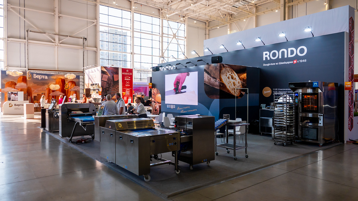 Дизайн-проект и застройка стенда «Рондо, Modern Bakery Moscow | Confex | Gotovo-2026» - фото 3