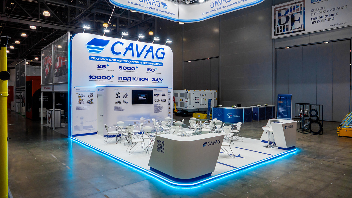 Дизайн-проект и застройка стенда «Cavag, NAIS-2026» - фото 4